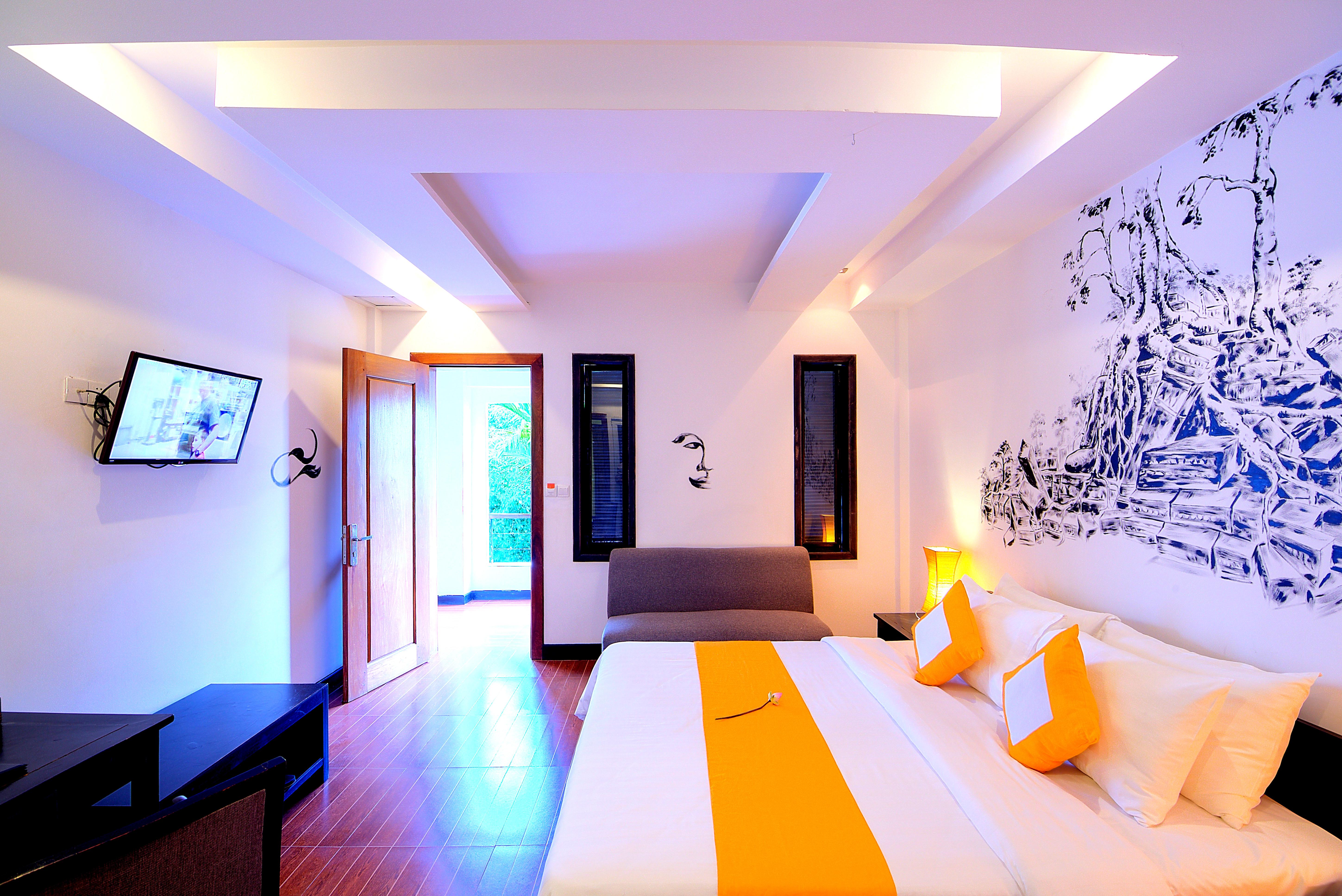ลา เรสซิเดนซ์ บลอง ดังกอร์ Hotel เสียมราฐ ภายนอก รูปภาพ
