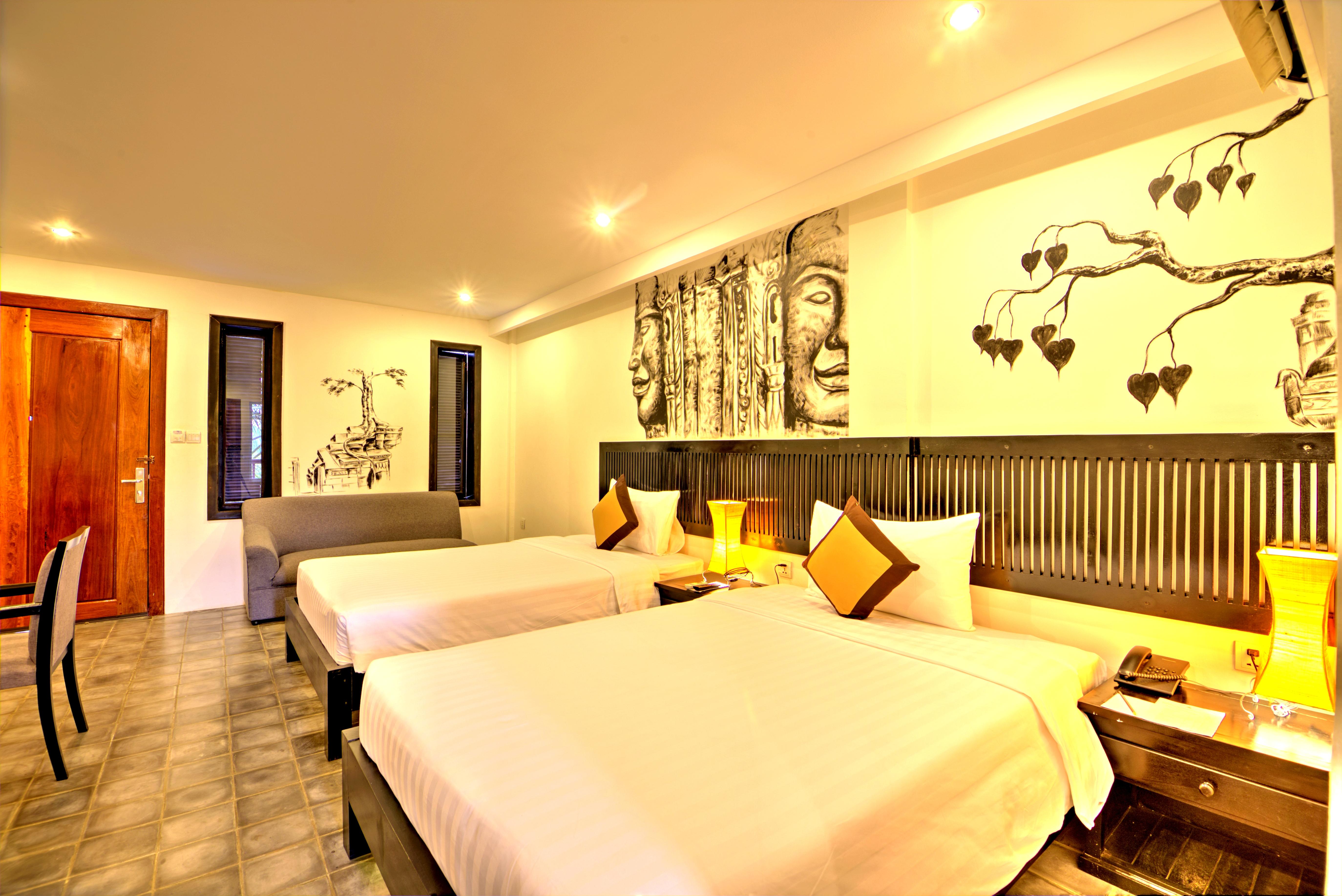 ลา เรสซิเดนซ์ บลอง ดังกอร์ Hotel เสียมราฐ ภายนอก รูปภาพ