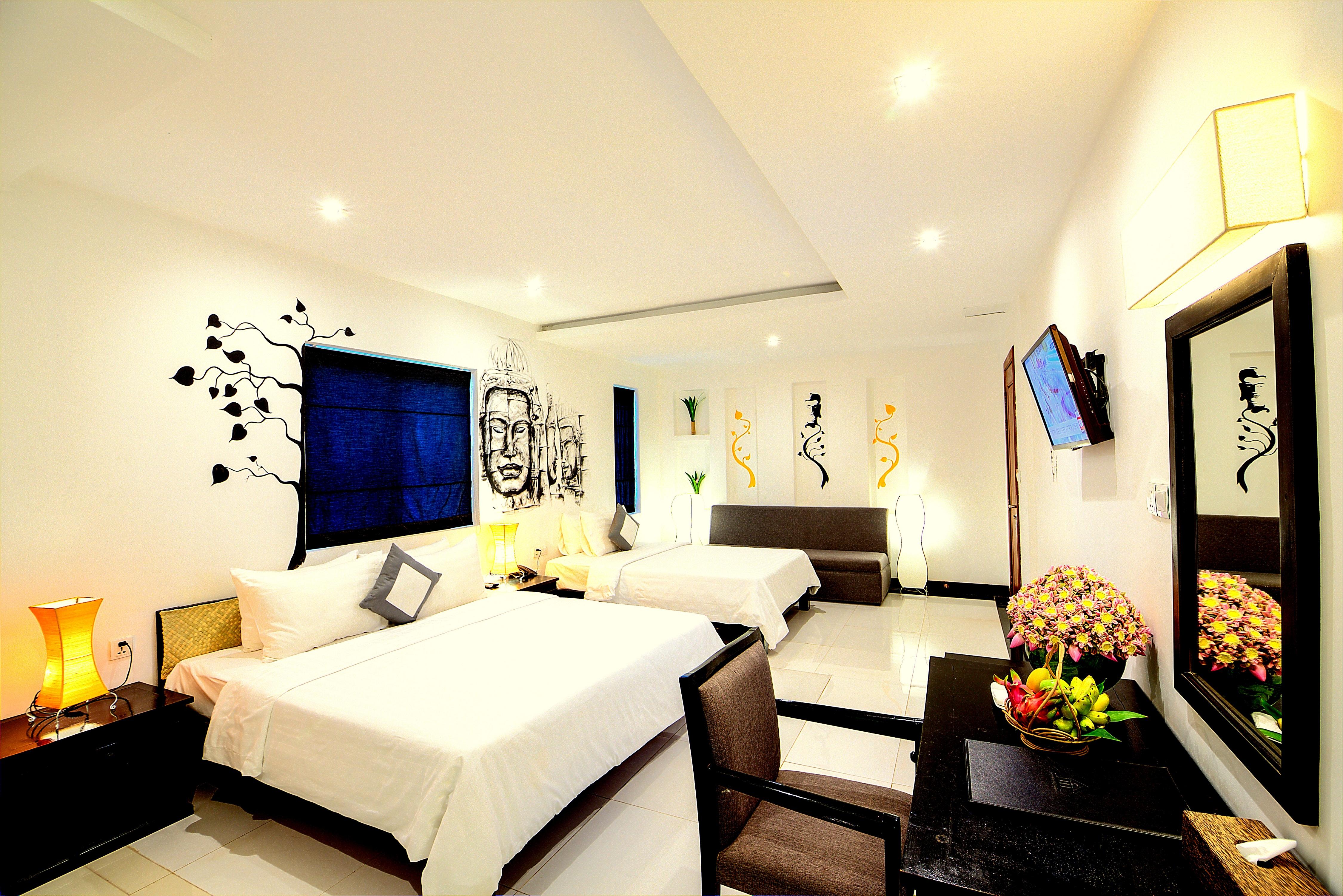 ลา เรสซิเดนซ์ บลอง ดังกอร์ Hotel เสียมราฐ ภายนอก รูปภาพ