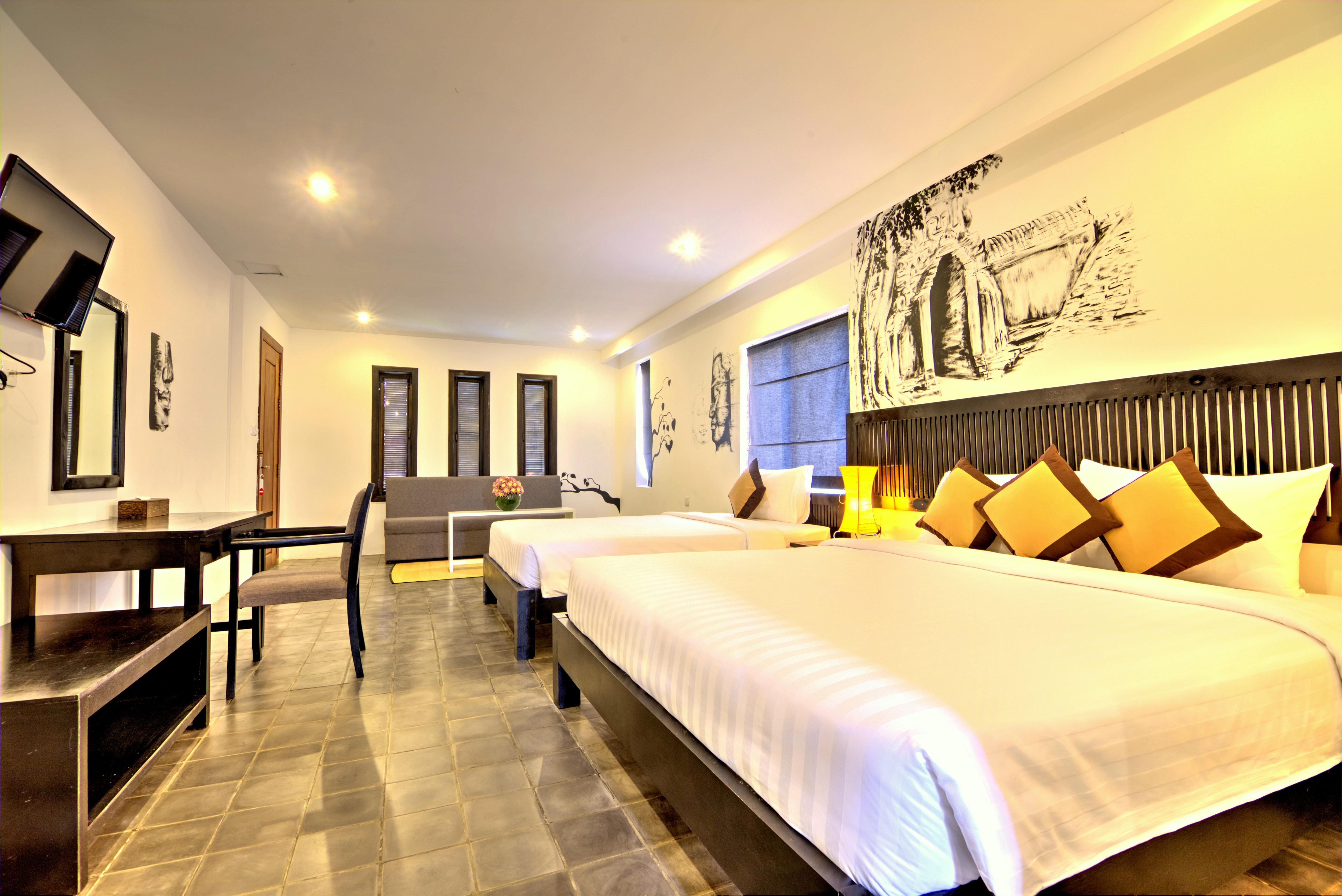 ลา เรสซิเดนซ์ บลอง ดังกอร์ Hotel เสียมราฐ ภายนอก รูปภาพ