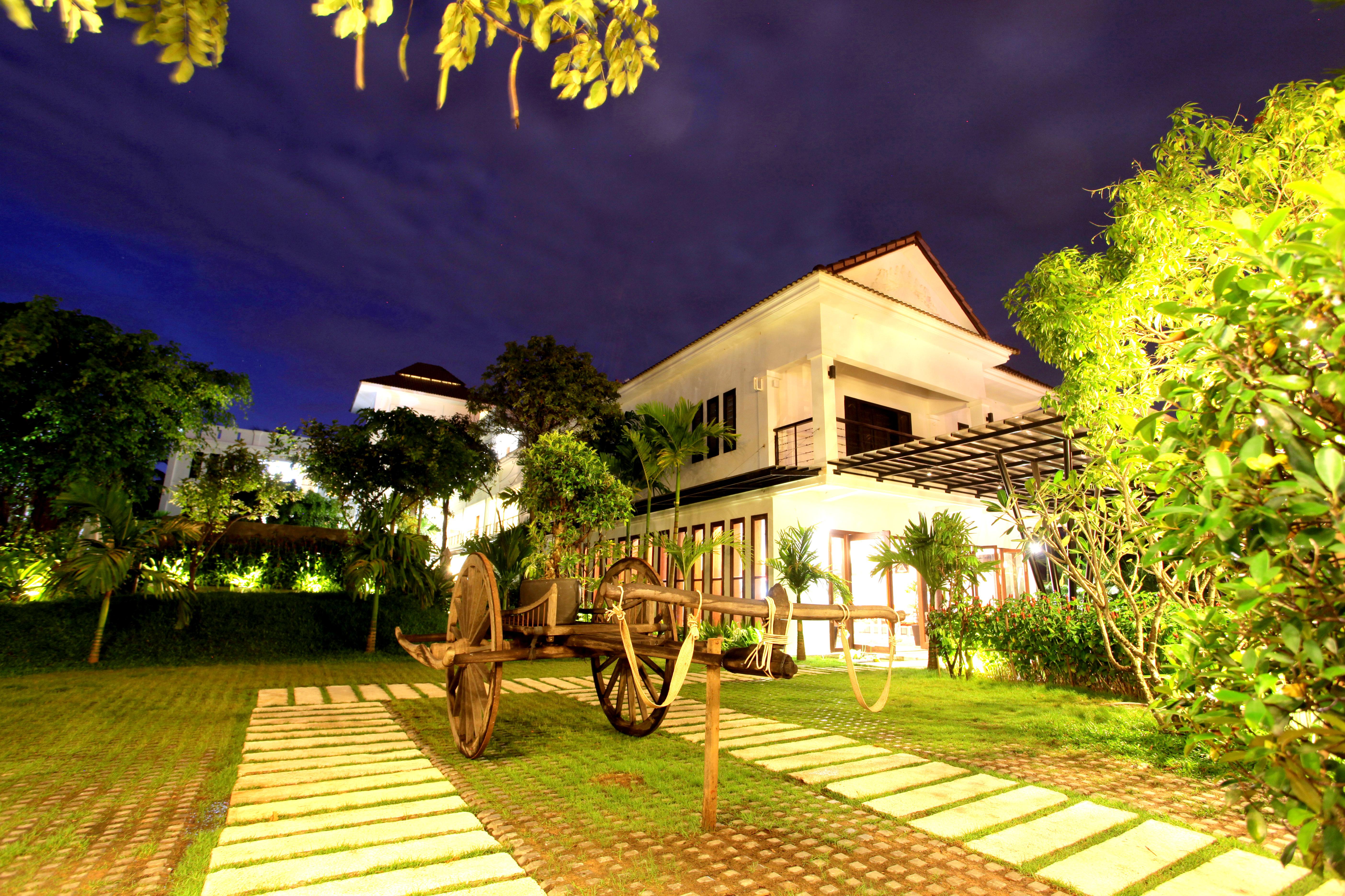 ลา เรสซิเดนซ์ บลอง ดังกอร์ Hotel เสียมราฐ ภายนอก รูปภาพ