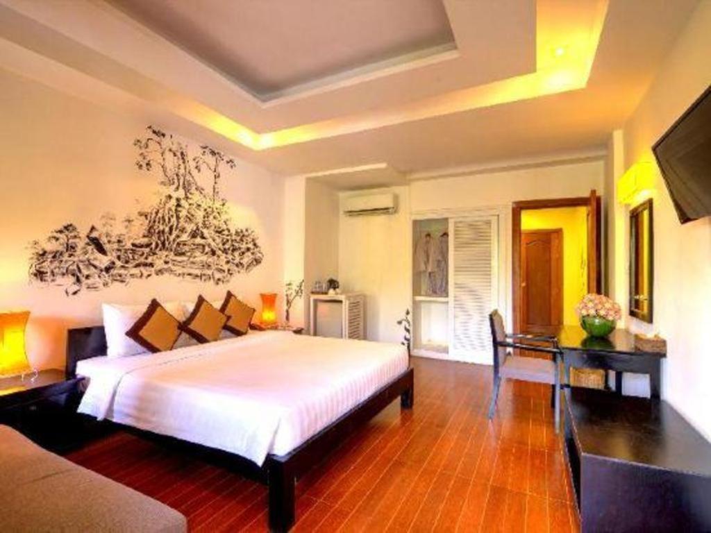 ลา เรสซิเดนซ์ บลอง ดังกอร์ Hotel เสียมราฐ ภายนอก รูปภาพ